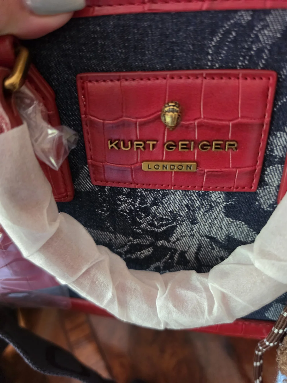 ❤️ NWT Kurt Geiger London Tote + Starbucks Bundle